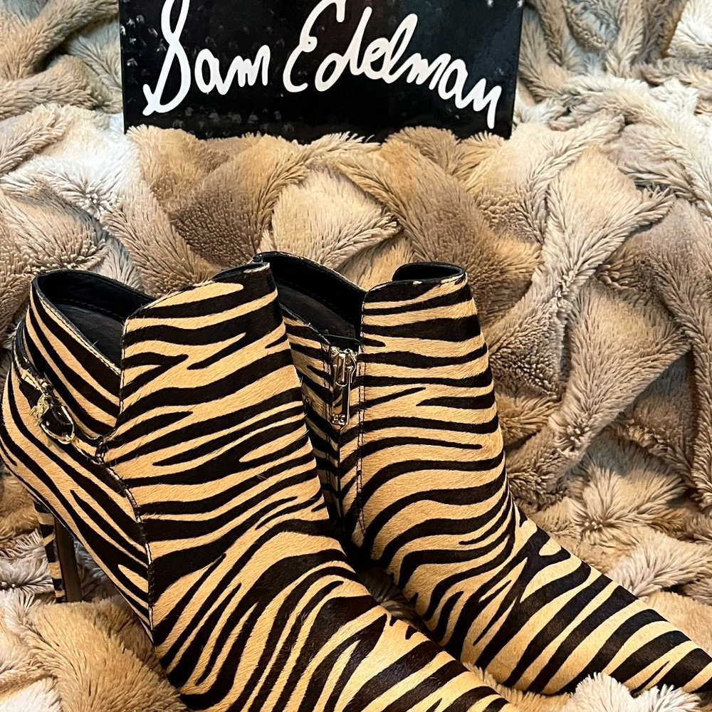 Animal Print Booties